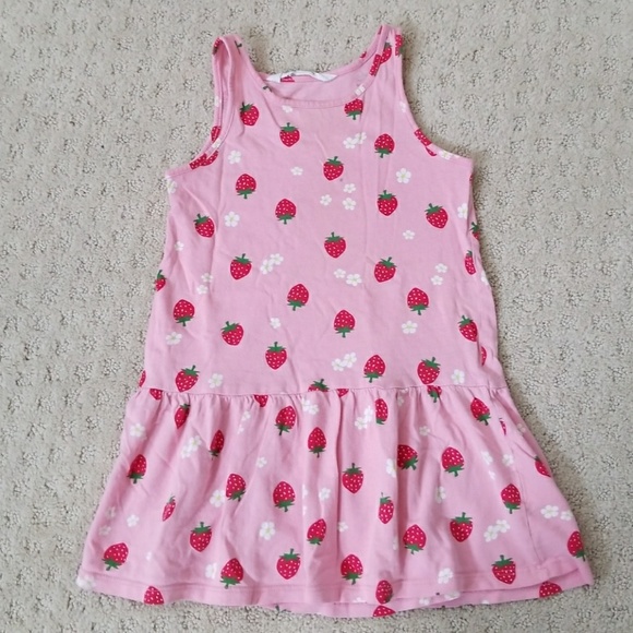 h&m strawberry dress